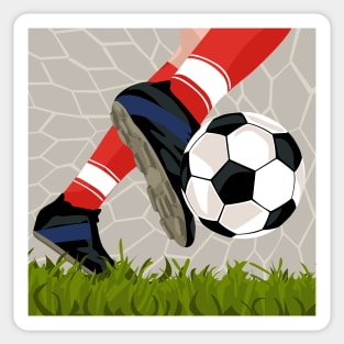 Soccer Player Sticker